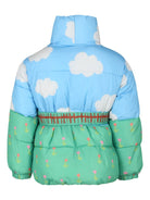 Piumino multicolore per bambina con stampa Farmyard Stella McCartney Kids - Rubino Kids