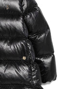 Piumino per bambina Herno Kids nero con cappuccio - Rubino Kids