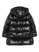Piumino per bambina Herno Kids nero con cappuccio - Rubino Kids