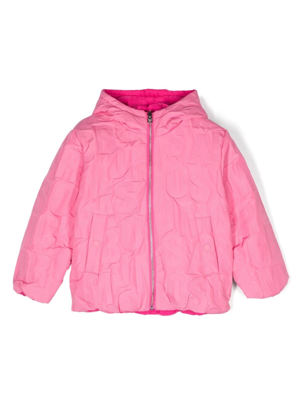 Piumino per bambina The Marc Jacobs Kids rosa reversibile - Rubino Kids