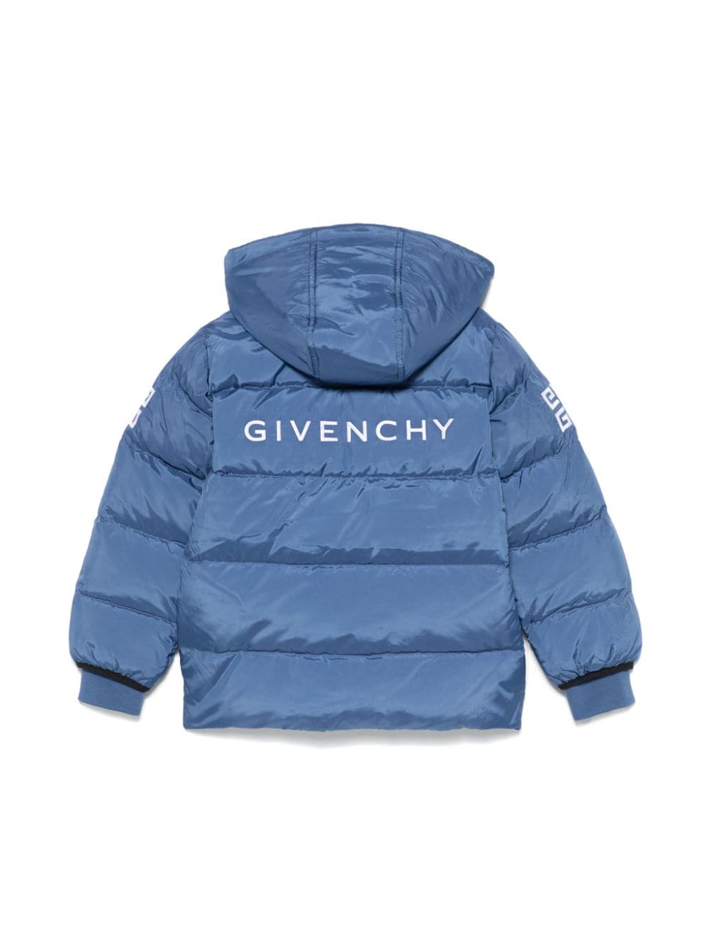 Piumino per bambino Givenchy Kids blu con stampa 4G - Rubino Kids