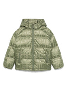 Piumino per bambino Givenchy Kids verde con motivo 4G - Rubino Kids