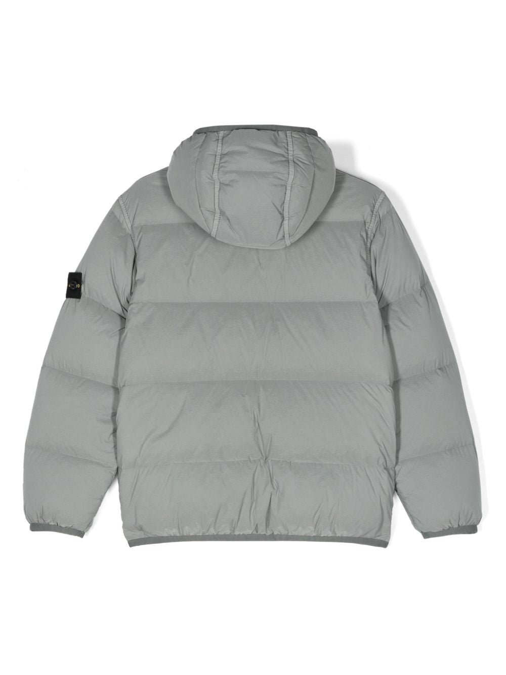 Piumino per bambino Stone Island Junior Vera grigio con design imbottito - Rubino Kids