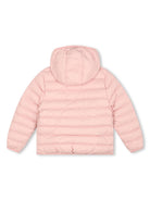 Piumino reversibile con cappuccio per bambina Kenzo Kids rosa con maniche lunghe - Rubino Kids