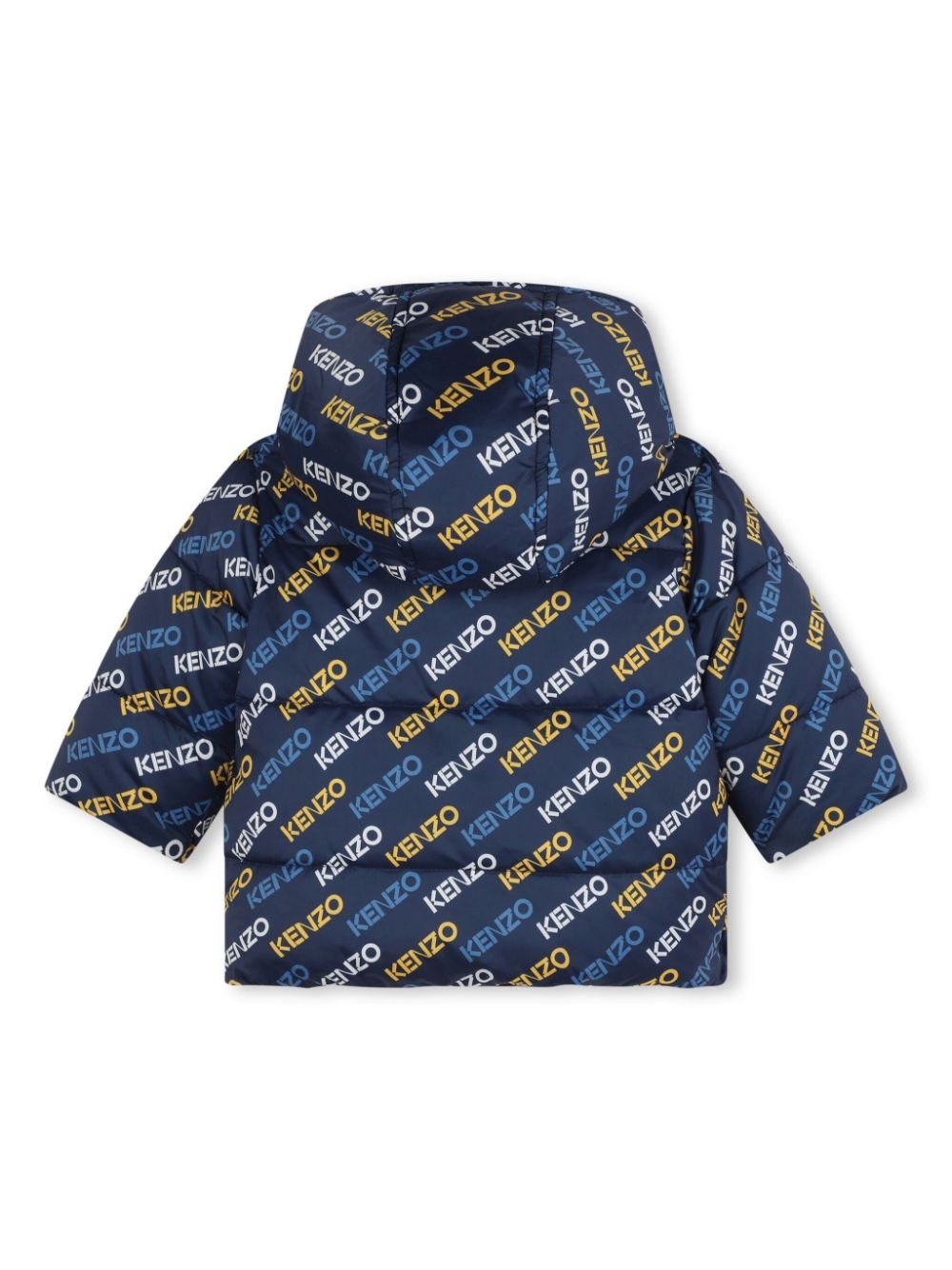 Piumino reversibile per neonato Kenzo Kids blu con stampa - Rubino Kids