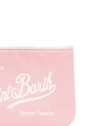 Pochette Aline MC2 Saint Barth rosa con logo a contrasto sul davanti - Rubino Kids