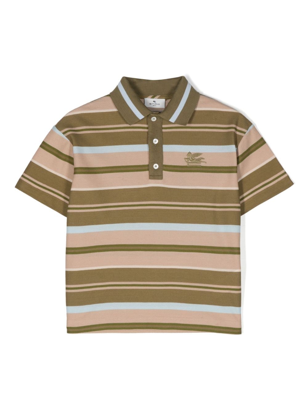 Polo a righe Pegaso - Rubino Kids