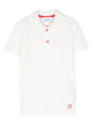 Polo con logo ricamato - Rubino Kids