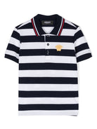 Polo Nautical Stripe - Rubino Kids