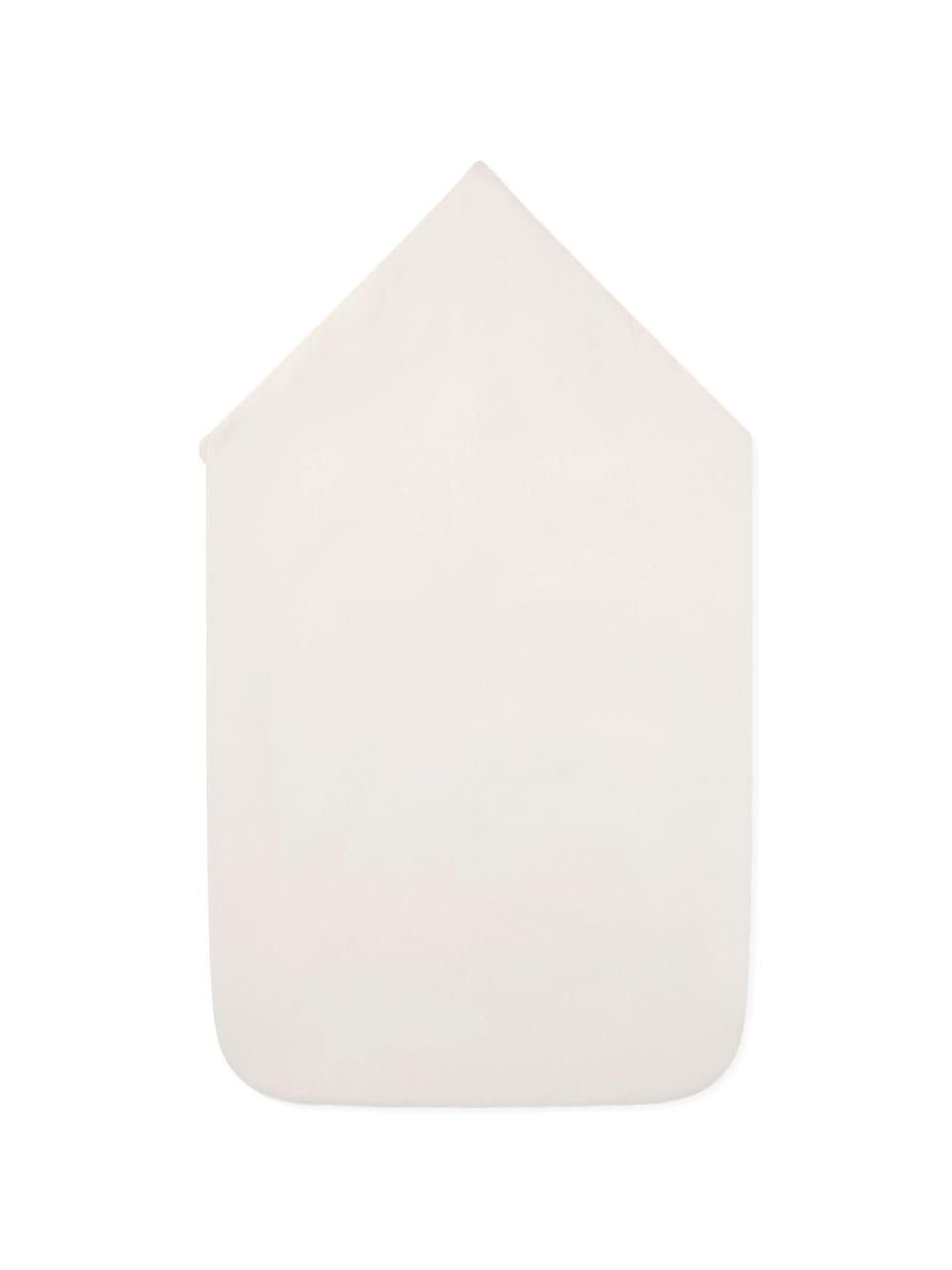 Sacco nanna per neonati Fendi Kids beige con logo sul davanti - Rubino Kids