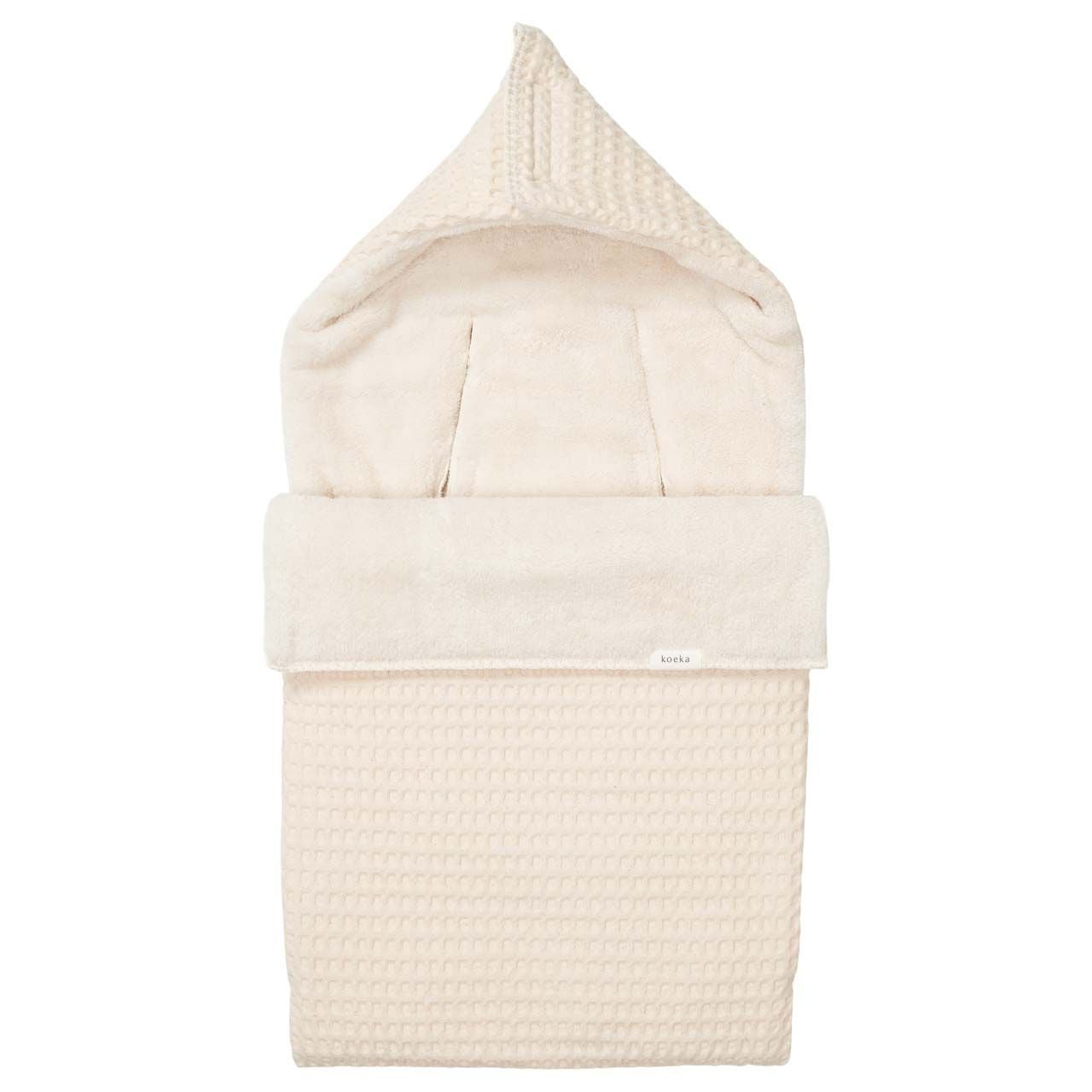 Sacco nanna per neonati Koeka teddy Oslo naturale beige - Rubino Kids