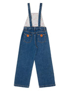 Salopette per bambina Philosophy Di Lorenzo Serafini Kids in denim con design patchwork - Rubino Kids