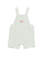 Salopette per neonato Petit Bateau multicolore con design a righe - Rubino Kids