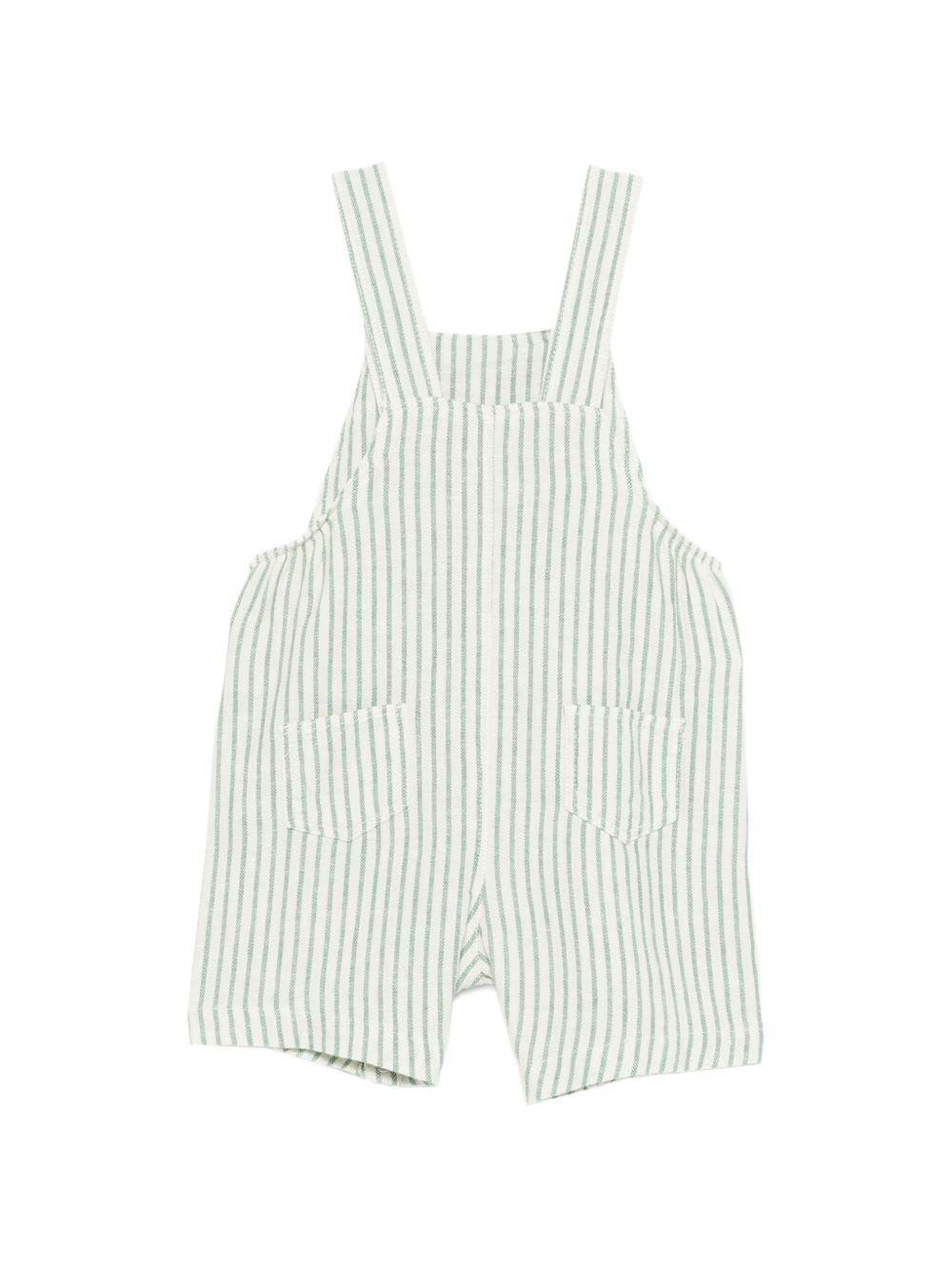 Salopette per neonato Petit Bateau multicolore con design a righe - Rubino Kids