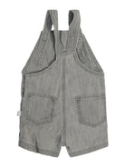 Salopette per neonato Stella McCartney Kids grigia con stampa grafica musicale - Rubino Kids