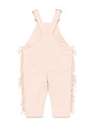 Salopette rosa per neonata con motivo mucca Stella McCartney Kids - Rubino Kids