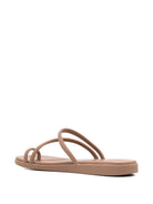 Sandali Miami per donna Crocs beige con logo dorato - Rubino Kids