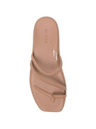 Sandali Miami per donna Crocs beige con logo dorato - Rubino Kids