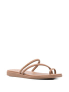 Sandali Miami per donna Crocs beige con logo dorato - Rubino Kids