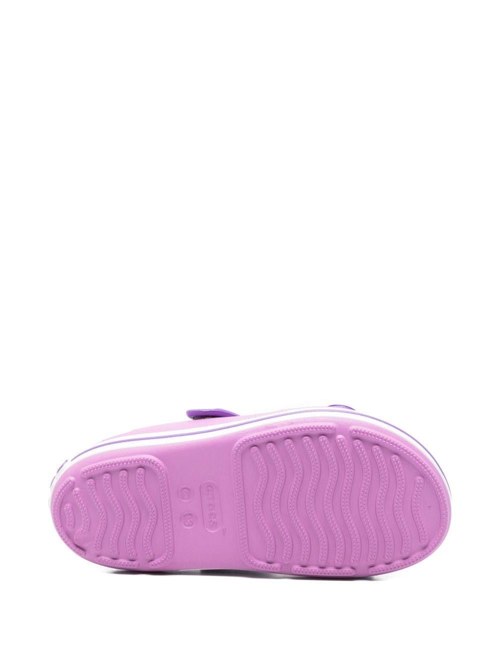 Sandali per bambina Crocs Kids rosa con dettaglio ritagliato - Rubino Kids