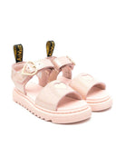 Sandali per bambina Dr. Martens Kids Marlow rosa con dettagli glitter - Rubino Kids
