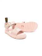 Sandali per bambina Dr. Martens Kids Marlow rosa con dettagli glitter - Rubino Kids