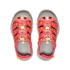 Sandali per bambino KEEN FOOTWEAR Newport Neo arancione con logo laterale goffrato - Rubino Kids