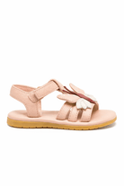 Sandali per neonata Donsje rosa con applicazione farfalla - Rubino Kids