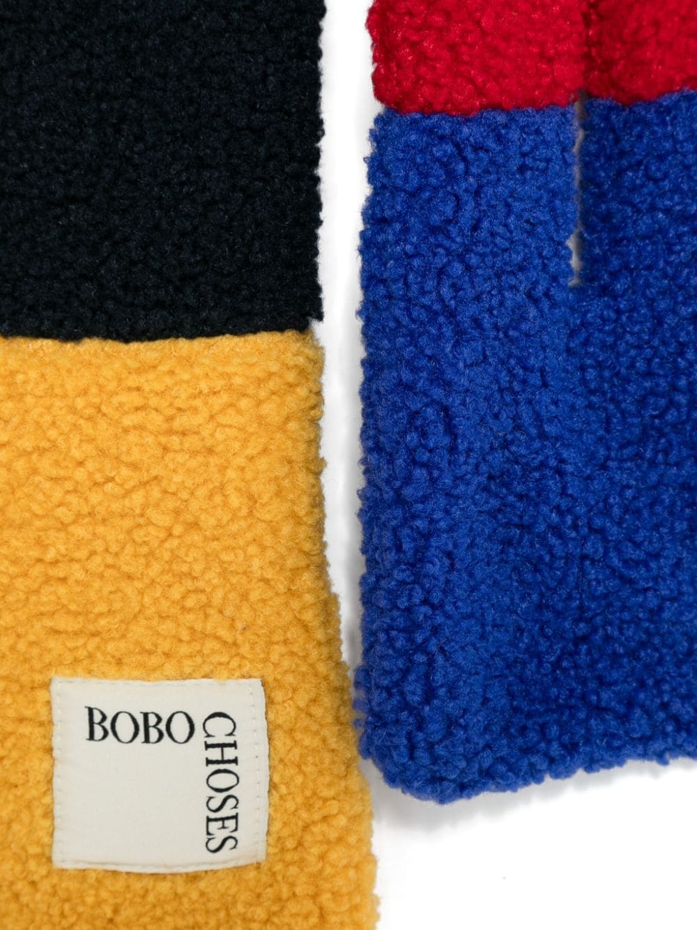 Scaldacollo per bambino Bobo Choses multicolore con design color - block - Rubino Kids