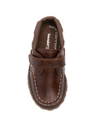 Scarpe da barca per bambini Timberland Kids marroni con chiusura a strappo - Rubino Kids