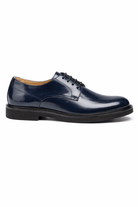 Scarpe elegantii per bambino Andrea Montelpare blu con chiusura con lacci - Rubino Kids