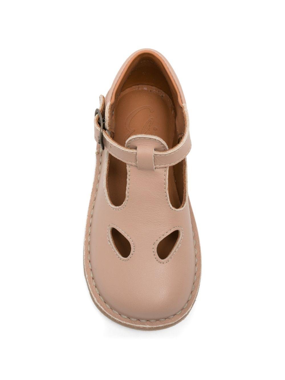 Scarpe per bambini Eli1957 beige con dettagli cut - out - Rubino Kids