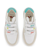 Scarpe per bambino The Marc Jacobs Kids bianche con dettaglio logo - Rubino Kids