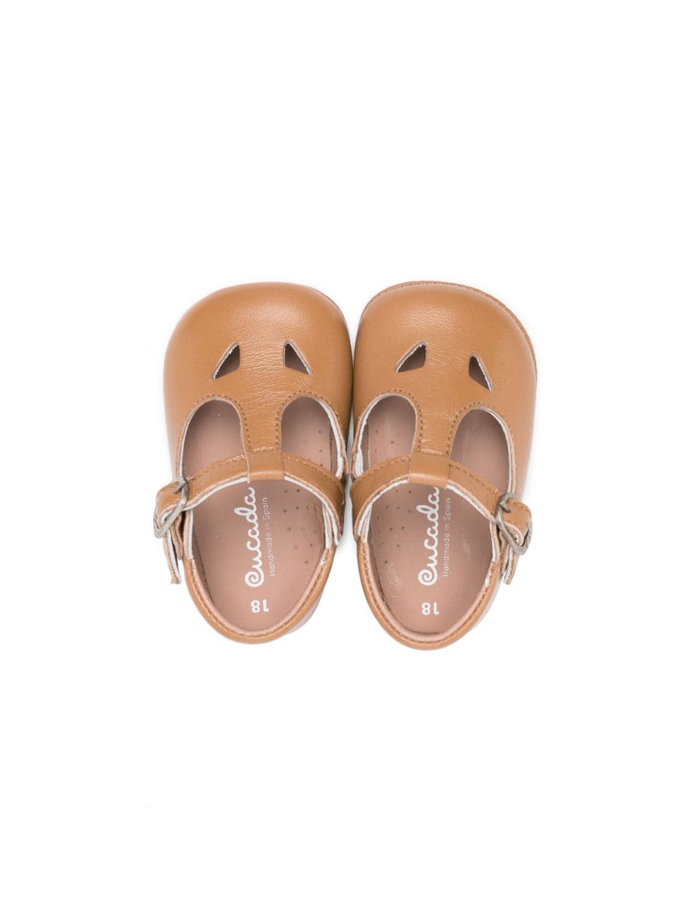 Scarpe primi passi con dettaglio cut - out in pelle - Rubino Kids