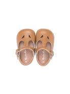 Scarpe primi passi con dettaglio cut - out in pelle - Rubino Kids