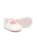 Scarpe primi passi per neonata Monnalisa rosa con paillettes - Rubino Kids