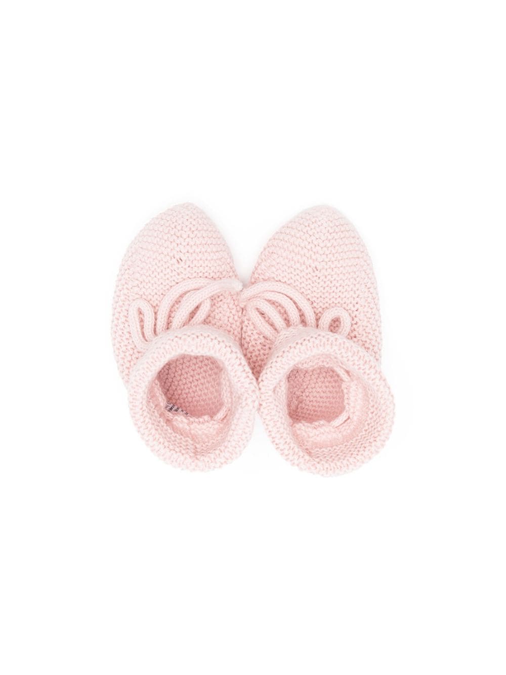 Scarpe primi passi per neonata Paz Rodriguez rosa con fiocco - Rubino Kids