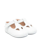 Scarpe primi passi per neonati Eli1957 bianche traforate - Rubino Kids
