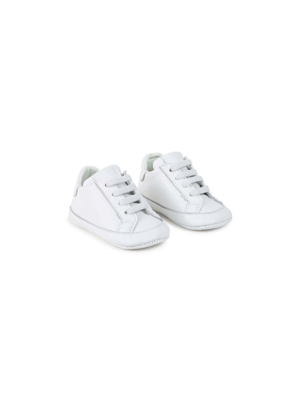 Scarpe primi passi per neonati Givenchy Kids bianco con motivo 4G - Rubino Kids