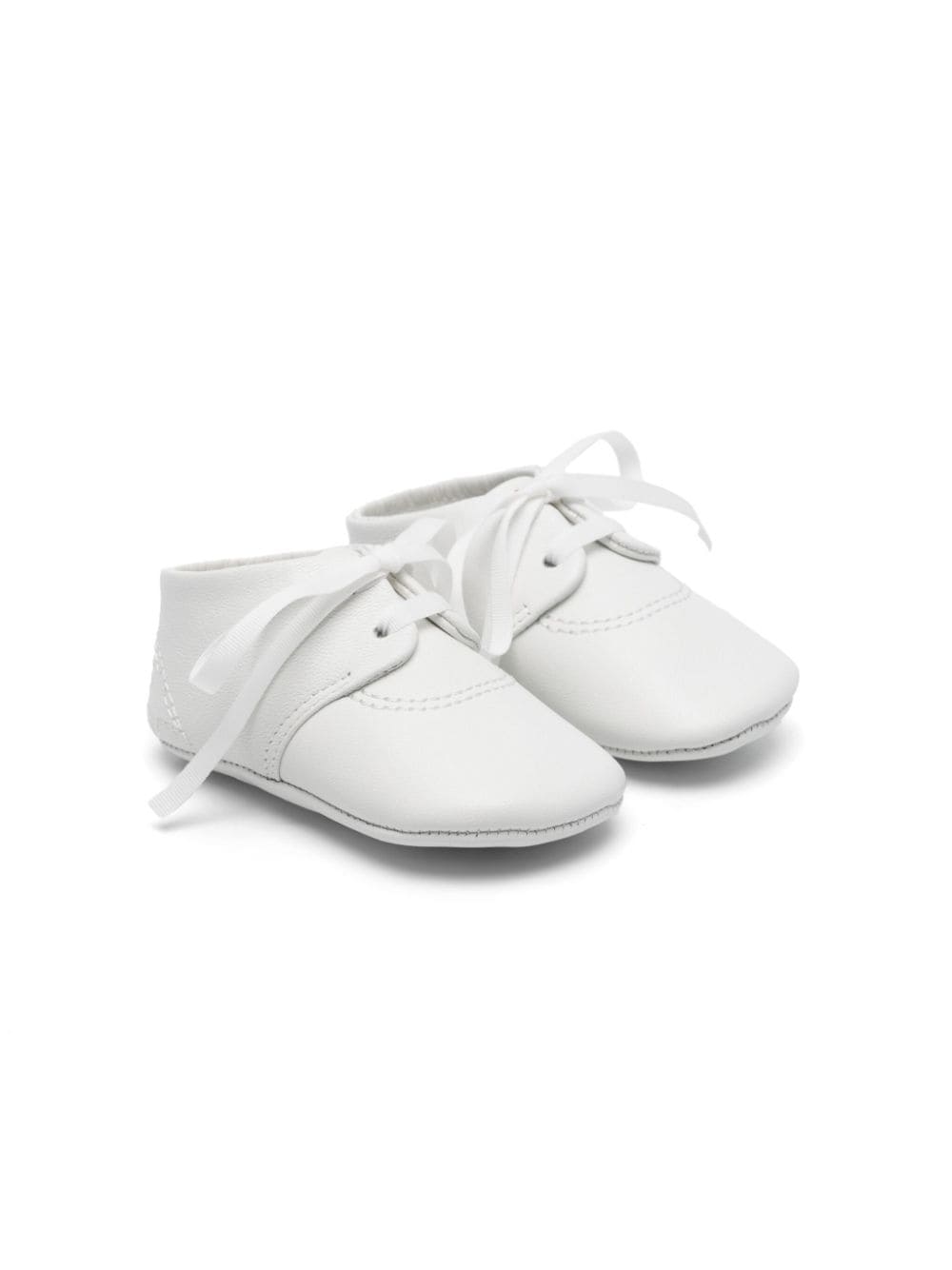 Scarpe primi passi per neonato Golden Goose Kids bianco con lacci - Rubino Kids