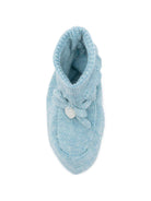 Scarpine da culla per neonata Tartine & Chocolat azzurre con ruches - Rubino Kids