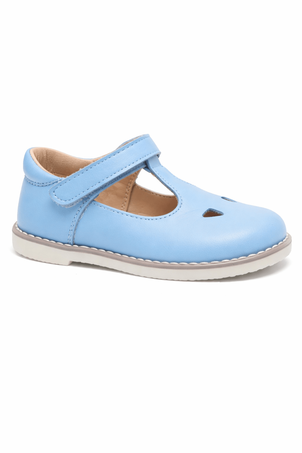 Scarpine per bambino Eli1957 azzurro con chiusura laterale a strappo - Rubino Kids