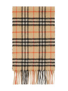 Sciarpa per bambini Burberry Kids beige con motivo Vintage Check - Rubino Kids