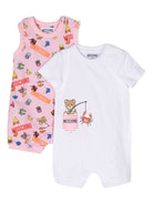 Set 2 body con stampa - Rubino Kids