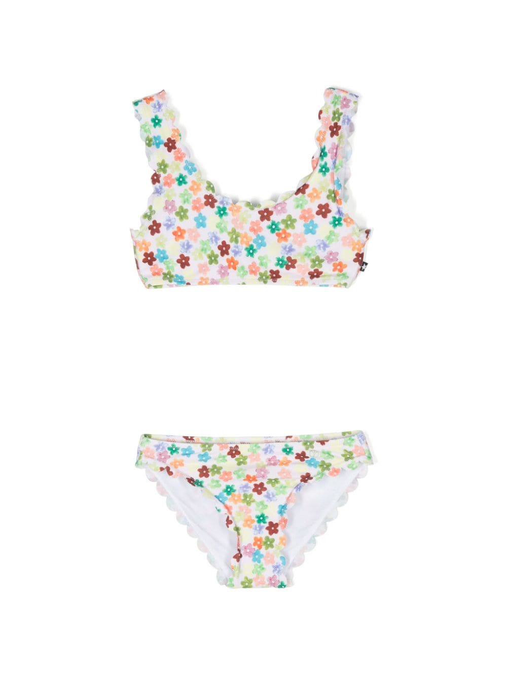 Set bikini con scollo a U - Rubino Kids