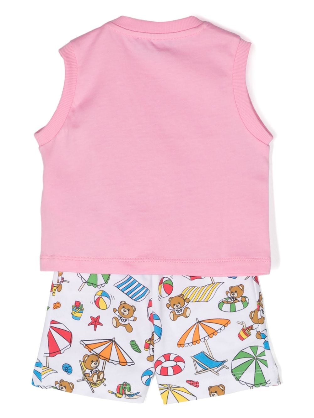 Set con shorts Teddy Bear - Rubino Kids