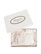 Set da bagno per neonati Bonpoint bianco con coniglietto di peluche - Rubino Kids