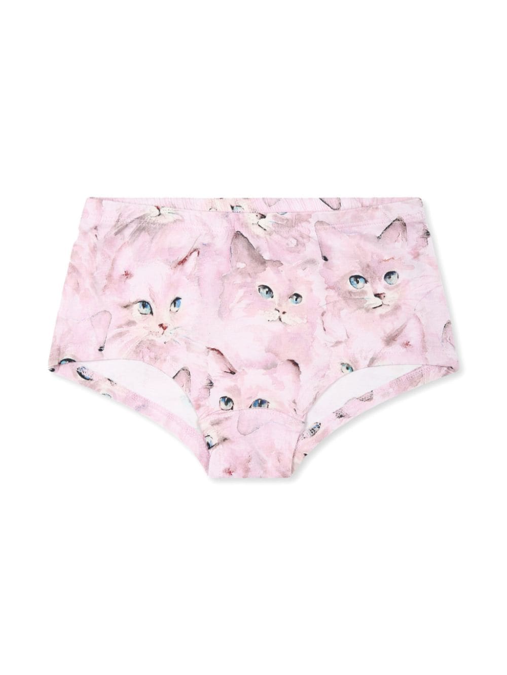 Set di 2 slip con stampa per bambina Molo rosa con vita elasticizzata - Rubino Kids