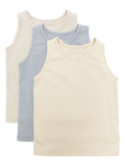 Set di 3 T-shirt smanicate - Rubino Kids