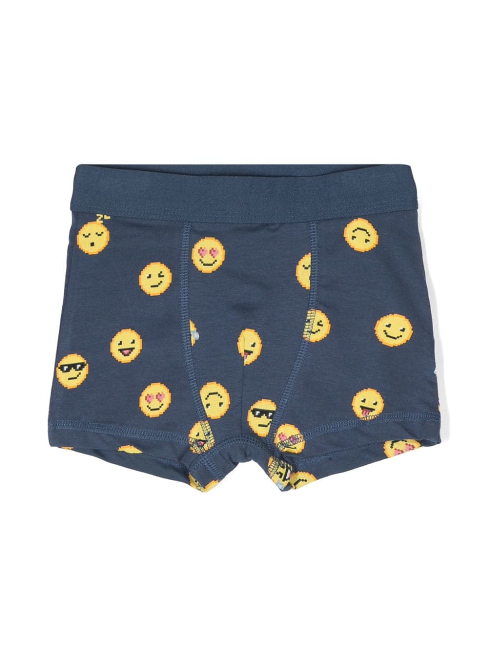 Set di boxer Justin per bambino Molo blu con stampa grafica all - over - Rubino Kids